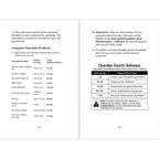 Chocolate Toxicity Reference